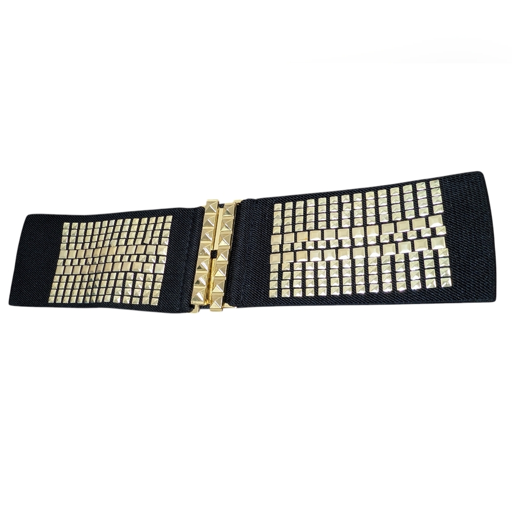 Source Unknown Black Belt with Gold Accents